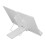 Multifunction Desktop Book & Tablet Holder with Ergonomic Design White Finish 10