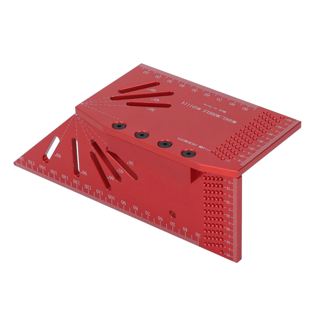 Gd1114 Aluminium Alloy Square Ruler 30/45/60/90 4361296643125