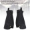 1 Pair Half Chaps, 3-Layer Microfiber, XL 15.7in 11