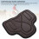 Saddle Pad PU Leather Close Fit Brown Western 7