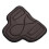 Saddle Pad PU Leather Close Fit Brown Western 15