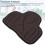 Saddle Pad PU Leather Close Fit Brown Western 6