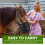 Horse Hay Feeding Bag L Adjustable Neck Strap 8
