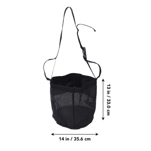 Horse Hay Feeding Bag L Adjustable Neck Strap 1