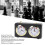 Mechanical Chess Clock Black, Large Dials, Wind-Up 4