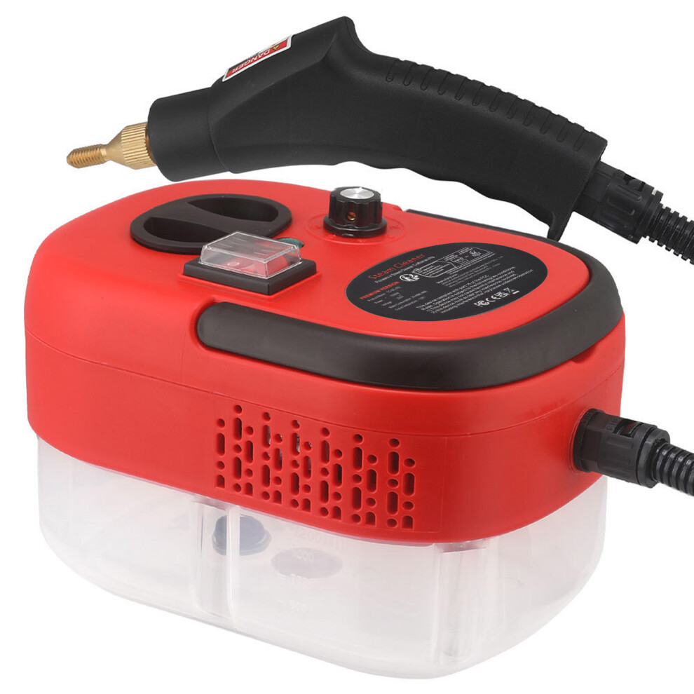 Pressurized Handheld Steam Cleaner with 4pcs Multi-surface Accessories 1500W 105 High Temperature Deep Cleaning Steamers with 6 Gear Adjus-image-OPC-PH9FN2S-NEW