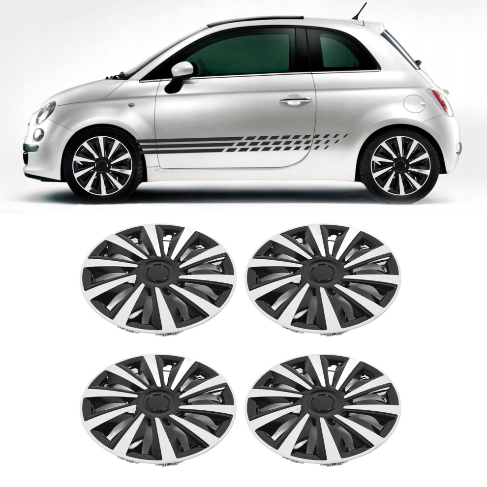 4pcs 15 Inch Wheel Hub Cap Full Protection Cool Look Snap On Universal Fit Replacement for Seat-image-OPC-PH9FN9B-NEW