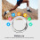 Smart Ring ID 21.5mm/0.85in 18mAh Silver Size 8 4