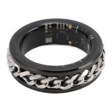 Smart Ring 20mAh Stainless Silver 22.4mm/0.88in