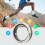 Smart BT Ring IP68 Ti Steel 18mAh Size 13 Silver 7