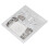 Needle Plate for 7256-7446, 8.5x7.8cm, sewing 14