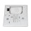 Needle Plate for 7256-7446, 8.5x7.8cm, sewing 9