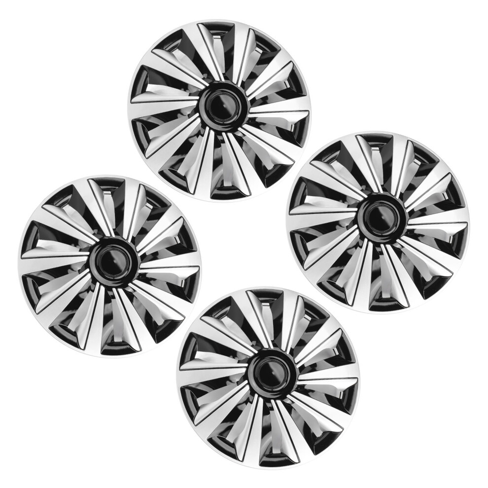 4Pcs 15in Hubcap Wheel Cover Sporty Look Protective Scratch Proof Wheel Rim Cover Replacement for Seat-image-OPC-PH9FNR8-NEW