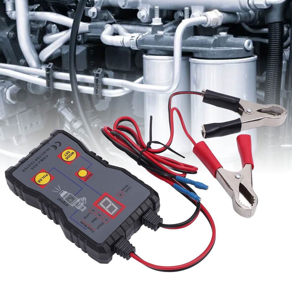 Cnbj-620 12V 4-Pulse Fuel Injector Tester Kit, Abs 4651296652969