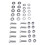 Stainless Rear Crossmember Bolt Kit Series 2/2a/3 14