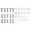 Stainless Rear Crossmember Bolt Kit Series 2/2a/3 2