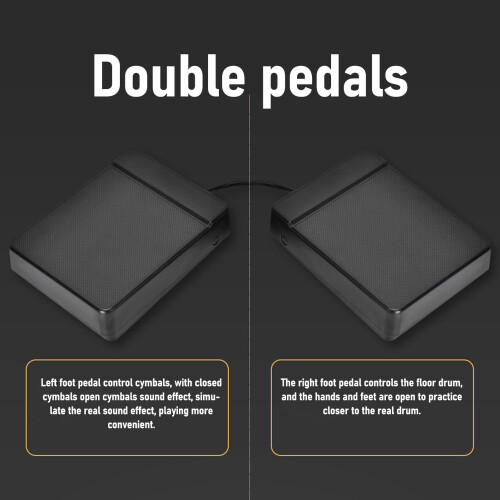 Roll Up Drum Pad Silicone 1200mAh Built-in Speaker 2