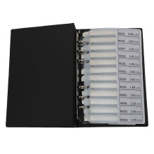 SMD Resistor Sample Book 170 Values 50pcs Each 1%