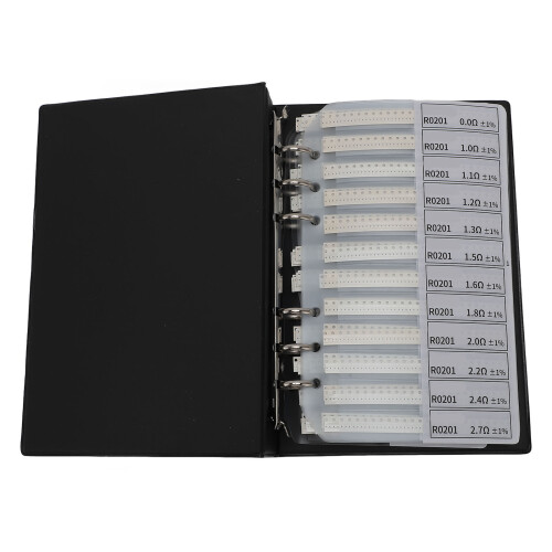 SMD Resistor Sample Book 170 Values 50pcs Each 1%