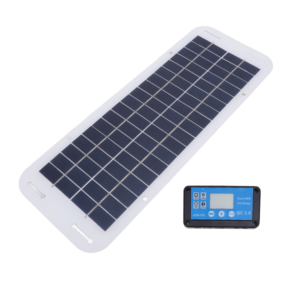 30W Solar Panel Kit Polycrystalline Blue 18V 100A 9491296657152