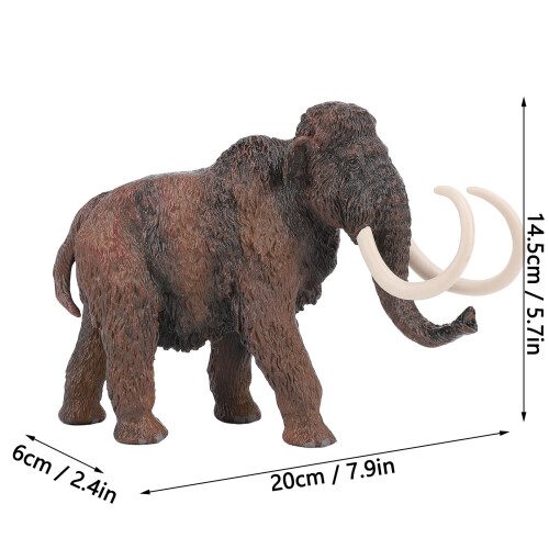 Mammoth Statue Model Toy Large Plastic Color 1