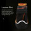 4 Pcs Dog Boots Size 6, 6cm Black/Orange 7