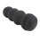 Black EPP Foam Roller 55 Hardness 45x15cm 12
