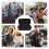 Wireless Microphone Case EVA Black 11.5x5.5x3.15in 4