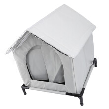 All Seasons Outdoor Cat House Large Space Gray