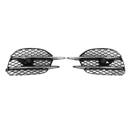 S-Class W222 Gloss Black Fog Grille 2018-2020 1
