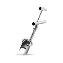 (As show, One size) Plant and Fruit Tree Seedling Transplanter, 2024 New Stainless Steel Planting Garden Tools with Long Handle Handheld