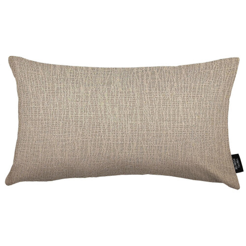 (As show, One size) Linea taupe plain pillow