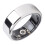 Smart Ring Silver Size 10 15mAh IP68 Steel 10