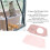 Double Layer Pink Cat Window Bed 33 Lbs 48x31x78cm 5