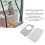 Double Layer Cat Bed 33 Lbs, 48x31x78 cm Grey 5