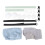Cat Window Perch 2-Layer 33lbs, 48x31cm, Gray/Blue 3