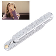 Metal Rotation Push Pull Toy Zinc Alloy Crisp Metallic Sound Letter Engraving Magnetic Push Card Slider Toy for Men Women