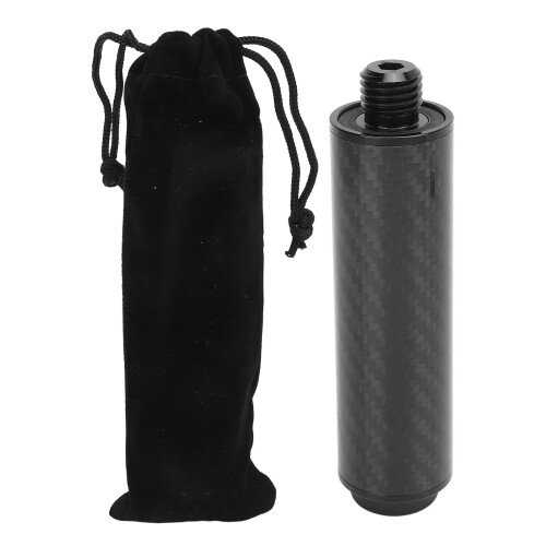 4 Inch Carbon Fiber Pool Cue Extender with Bumper 1