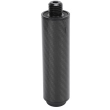4 Inch Carbon Fiber Pool Cue Extender with Bumper