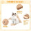 Cat Wall Hammock with Steps - Wood Wall Shelves 5