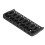 8-String Bridge 94x38x8mm, 10.8mm Spacing, Metal 16