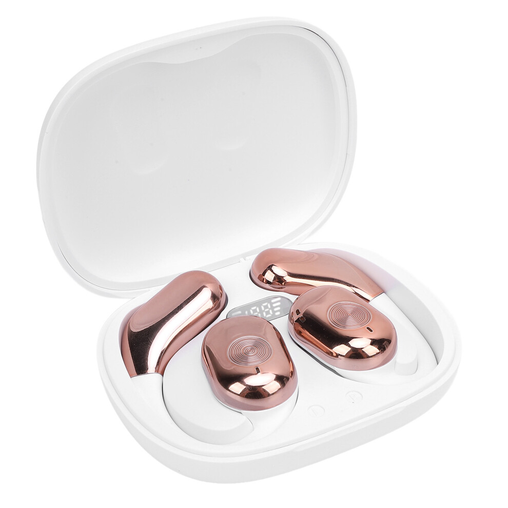 Bluetooth Translation Earbuds With App Support 144 Languages Real Time Language Translator Earbuds For Music Calls White/Gold 5071296714181
