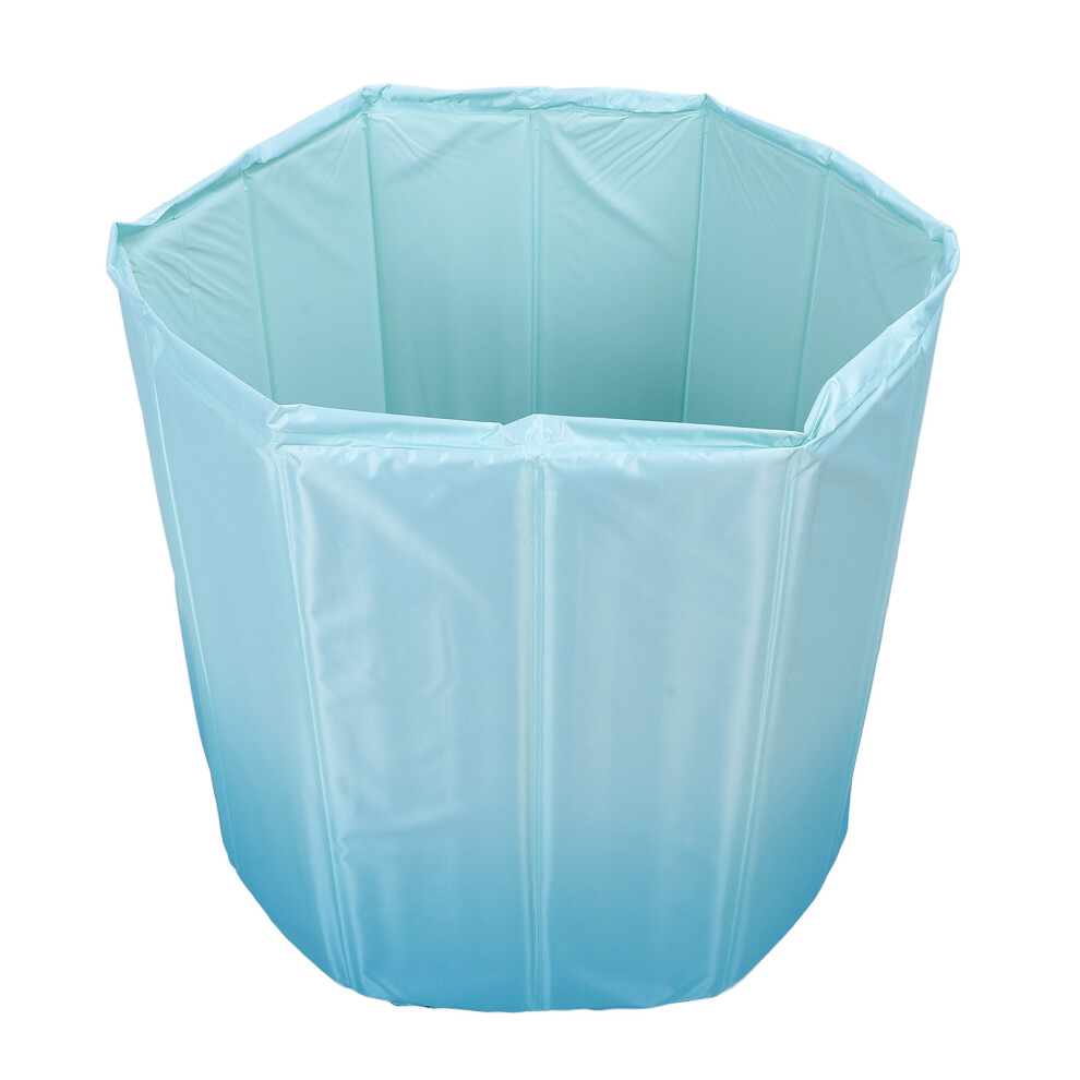 Foldable Ice Bath Tub PVC Ice Hot Universal Portable Cold Plunge Tub for Adults Athletes Home 70x66cm/27.56x25.98in