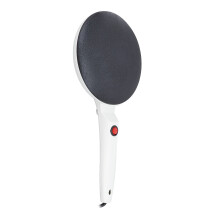 Electric Crepe Maker 8 Inch Nonstick Crepe Maker Machine Auto Temperature Control Crepe Pan with Long Handle for Pancakes Omelets US Plug 2