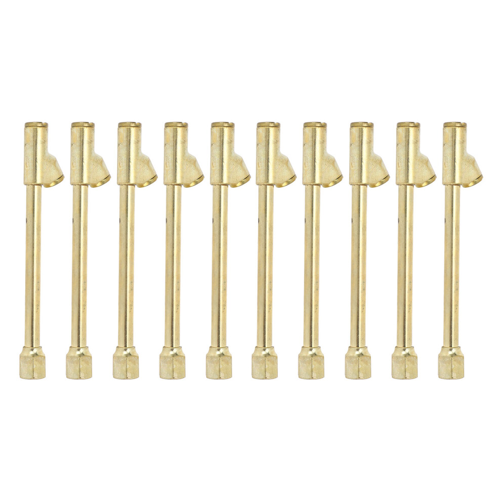 10 Set 1/4in FNPT Dual Head Air Chuck 2 Way Connect Tire Inflate Chuck with Plug for Trucks Cycles Motorcycles Cars-image-OPC-PH9G6PG-NEW