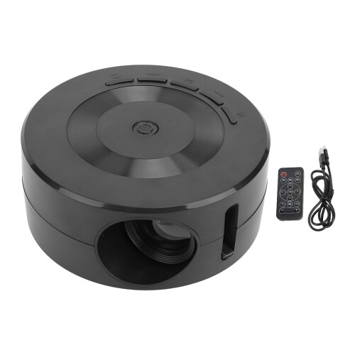 1080P Mini Portable Projector 110x47mm, 14-100in 2