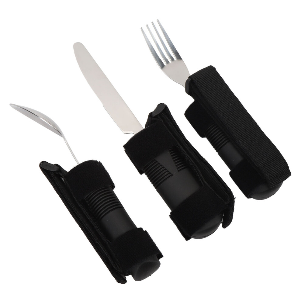 3pcs Adaptive Cutlery Set Adaptive Utensils Set Weighted Utensils Set for The Elderly