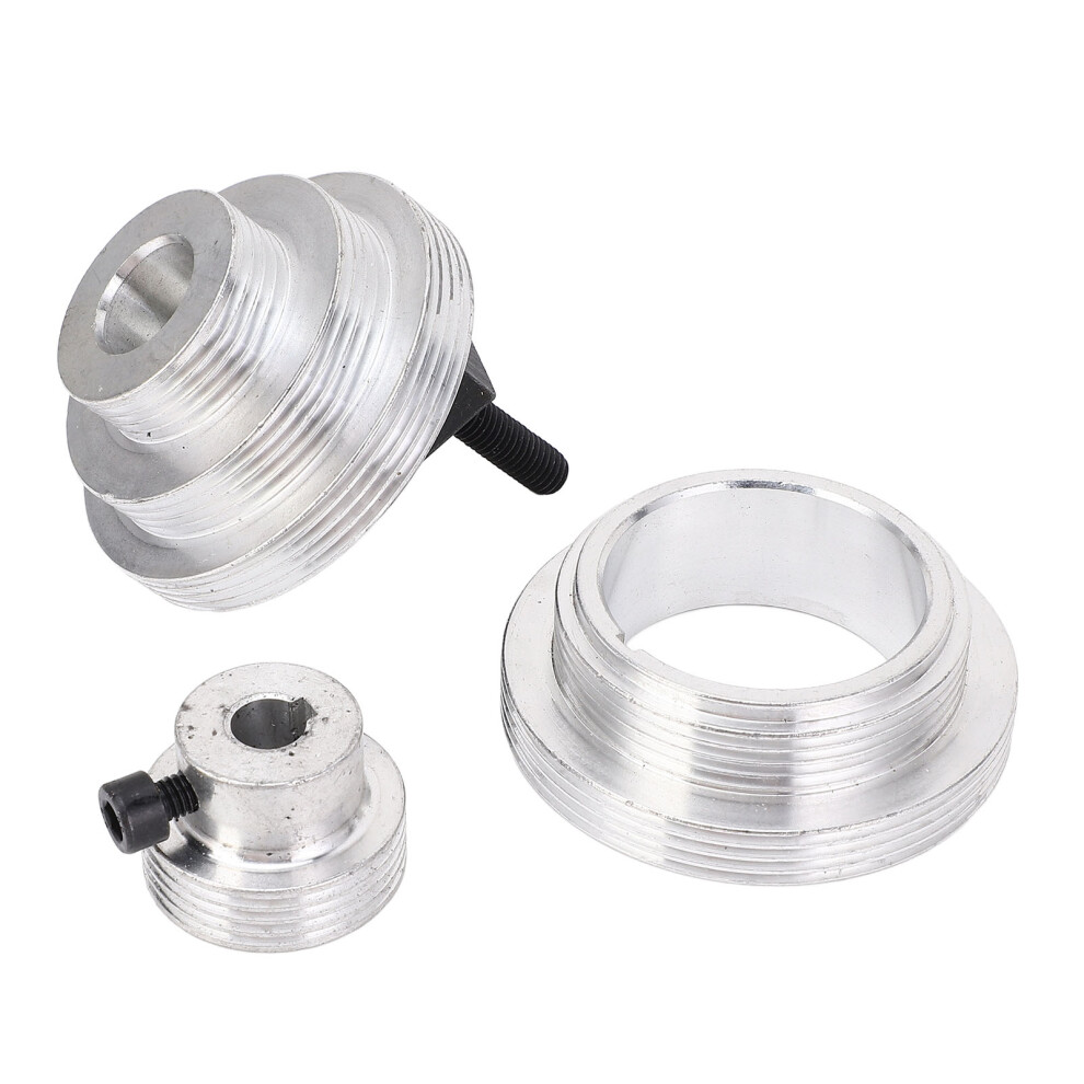 Belt Bearing Pulley Aluminium Alloy Mini Lathe Transition And Motor Belt Pulley For Mx-210 Wm-210 8X16 220X400 220X600 8431296719536