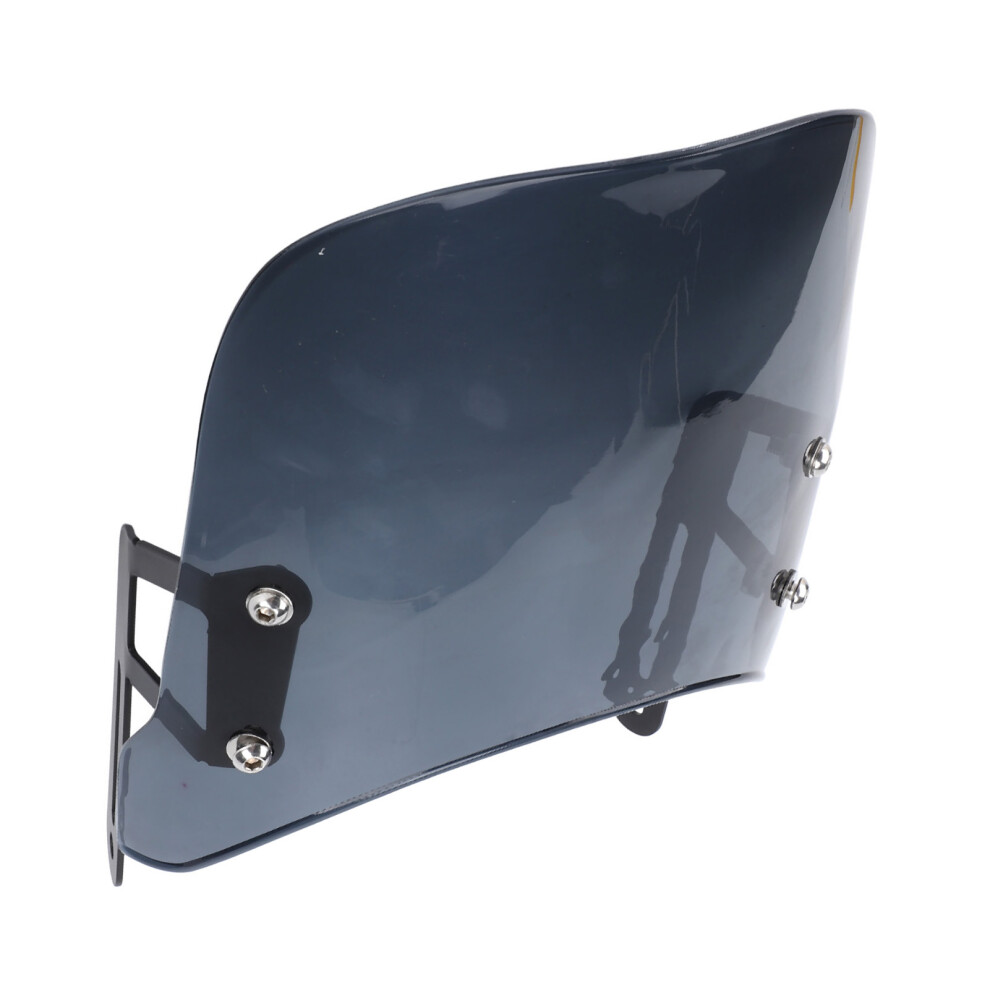 Motorcycle Front Windshield Unbreakable Pmma Panel Front Wind Deflector With Mount Bracket For Scrambler 400X 2023-2024 Smoky 5051296719690