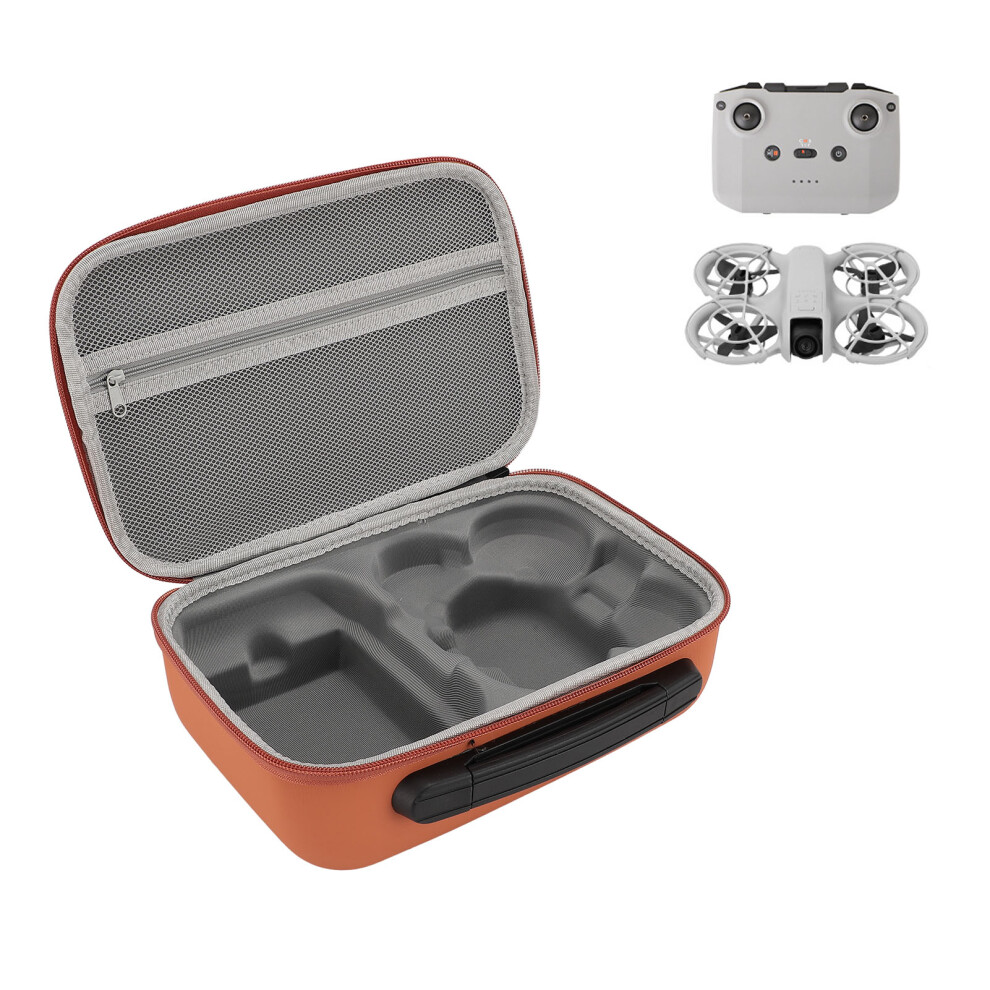 Carrying Case For Neo Eva Portable Travel Bag For Drone Remote Controller Other Accessories Orange 9481296721380